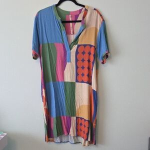 Uncle Frank Funky Geometric Dress